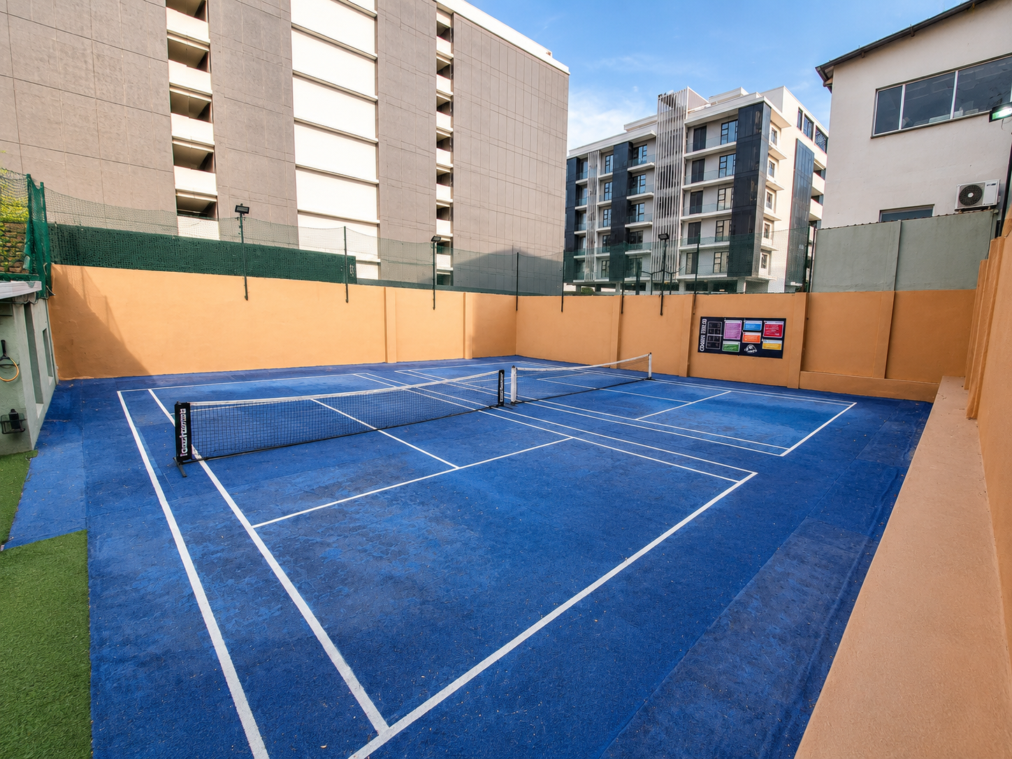 Tennis court at a KwaZulu-Natal North Coast holiday complex